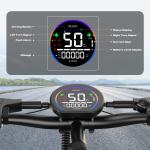 1500W Electric Fat Tire Mountain Bike - 25MPH