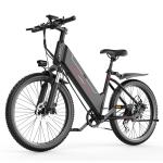 26" 1200W Electric Commuter Bike, 28mph Speed