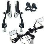360° Rotating Bicycle Handlebar Rearview Mirrors - 2 Pack