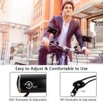 360° Rotating Bicycle Handlebar Rearview Mirrors - 2 Pack