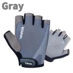 Men's Padded Fingerless Cycling Gloves