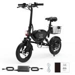 500W Folding Electric Bike for Adults 22MPH