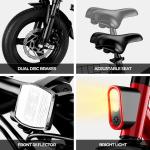 14" Folding Electric Commuter Bike - 22MPH Speed