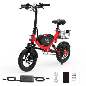 500W 14" Folding Electric Bike for Commuting
