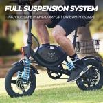 710W Folding Electric Bike – 30MPH Commuter Ebike