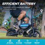 710W Folding Electric Bike – 30MPH Commuter Ebike