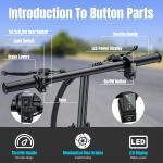 Foldable Electric Bike with 48V Battery