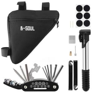 16-in-1 Bike Repair Multitool with Storage Bag
