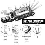 16-in-1 Bike Repair Multitool with Storage Bag