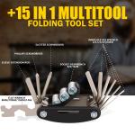 16-in-1 Portable Bike Repair Multitool Wrench