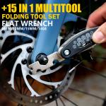 16-in-1 Portable Bike Repair Multitool Wrench