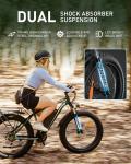 1000W 48V Fat Tire Electric Mountain Bike