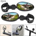 Round Rotating Bike Mirror for MTB and Road