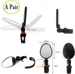 Round Rotating Bike Mirror for MTB and Road