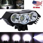 3 LED Bicycle Headlights for Night Riding