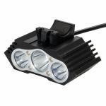3 LED Bicycle Headlights for Night Riding