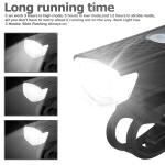 USB Rechargeable LED Bike Headlight and Rear Lamp