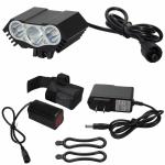 3 LED Bicycle Headlights for Night Riding