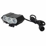 3 LED Bicycle Headlights for Night Riding