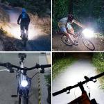 Chrome Retro Bike LED Headlight Lamp