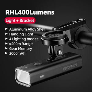 ROCKBROS USB Rechargeable Bike Light and Speedometer