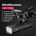 ROCKBROS USB Rechargeable Bike Light and Speedometer