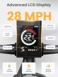 750W Electric Mountain Bike with 40-Mile Range