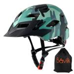 Bavilk Kids Adjustable Bike Helmet with LED Light