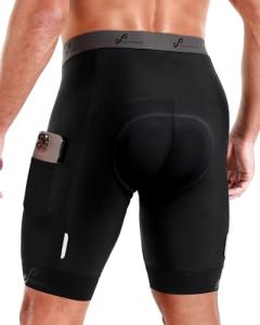 Sportneer Men's 3D Padded Cycling Shorts