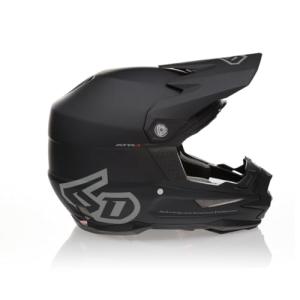 6D ATR-1 Matte Black Solid Cycling Helmet