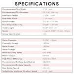 AW 48V 1000W Electric Bike Conversion Kit