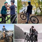 PASELEC 750W Full Suspension Electric Mountain Bike