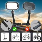 BriskMore High-Def Bar End Bike Mirrors