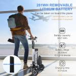TopMate ES33 Electric Folding 3-Wheel Scooter