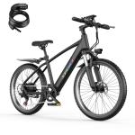 26" 1500W Electric Commuter Bike, 28mph Speed