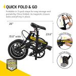 Swagtron 14” Folding Electric Bike with Battery