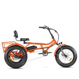 ADDMOTOR 750W Electric Trike for Adults, Orange
