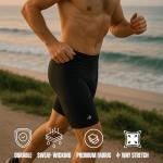 Men's Compression Shorts for Sports and Biking