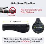 SAPLIZE Ergonomic Bike Handlebar Grips PR11