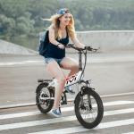 Vivi 500W Folding Electric Bike with Removable Battery