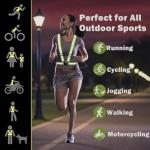 YUNLOVXEE Adjustable Reflective Safety Vest - 2 Pack