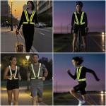 YUNLOVXEE Adjustable Reflective Safety Vest - 2 Pack