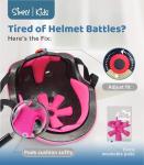 Kids Bicycle Helmet for Girls 52-58cm