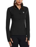 BALEAF Women's Thermal Half-Zip Running Jacket