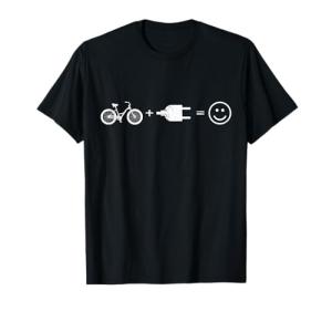 Funny E-Bike Cycling T-Shirt for Electric Riders
