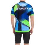 Sponeed Men's Breathable Full Zip Bike Jersey