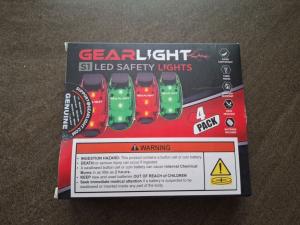 GearLight S1 LED Safety Lights - 4 Pack