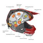 6D ATR-2 Matte Black Helmet - Large Size