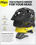 OutdoorMaster Gem MIPS Cycling Helmet - Carbon Black