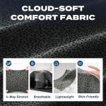 Sundwudu Women's Biker Shorts 4-Pack for Summer